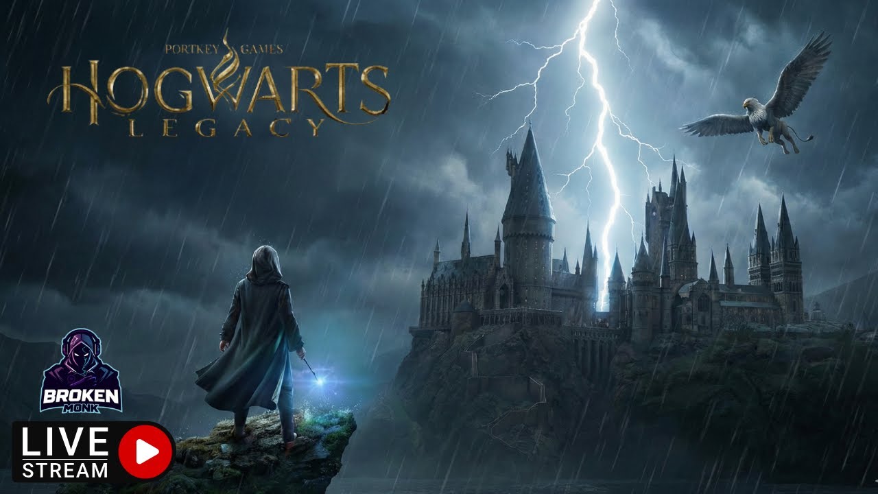 Exploring the world | Hogwarts Legacy Live Malayalam 🎮 | Magical Open World Gameplay | Broken Monk