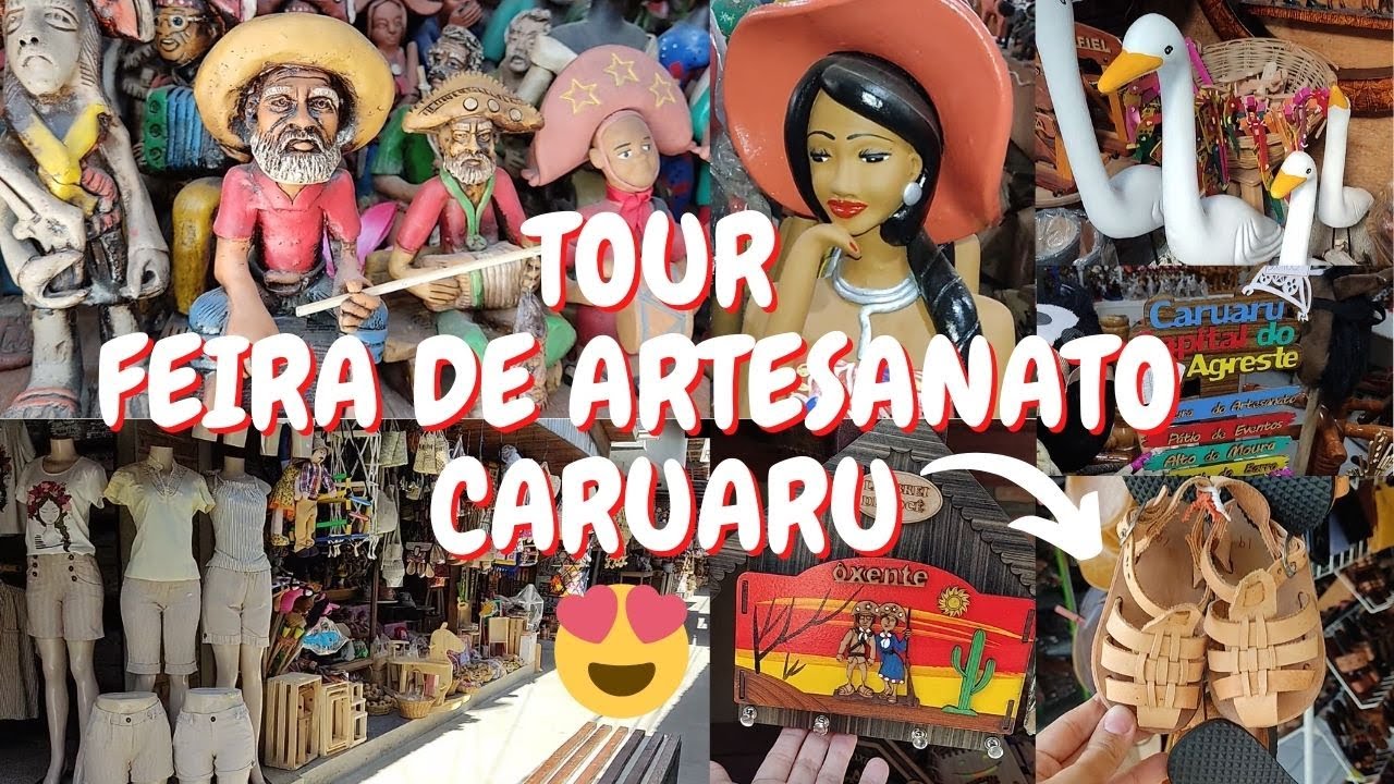 TOUR NA FEIRA DE ARTESANATO DE CARUARU