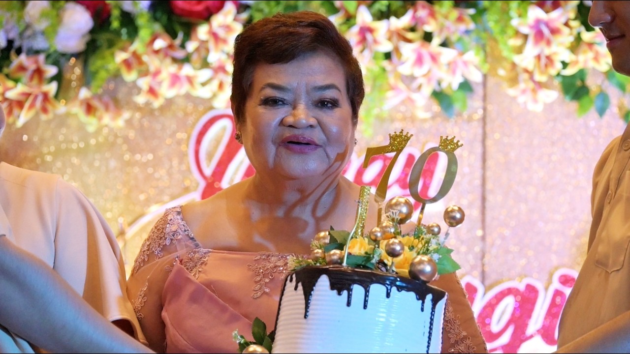 Nanay Eggie's 80th Birthday