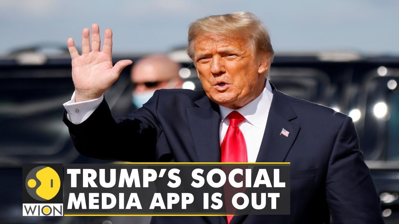 Donald Trump&rsquo;s social media app &lsquo;truth social&rsquo; available online, users begin posting