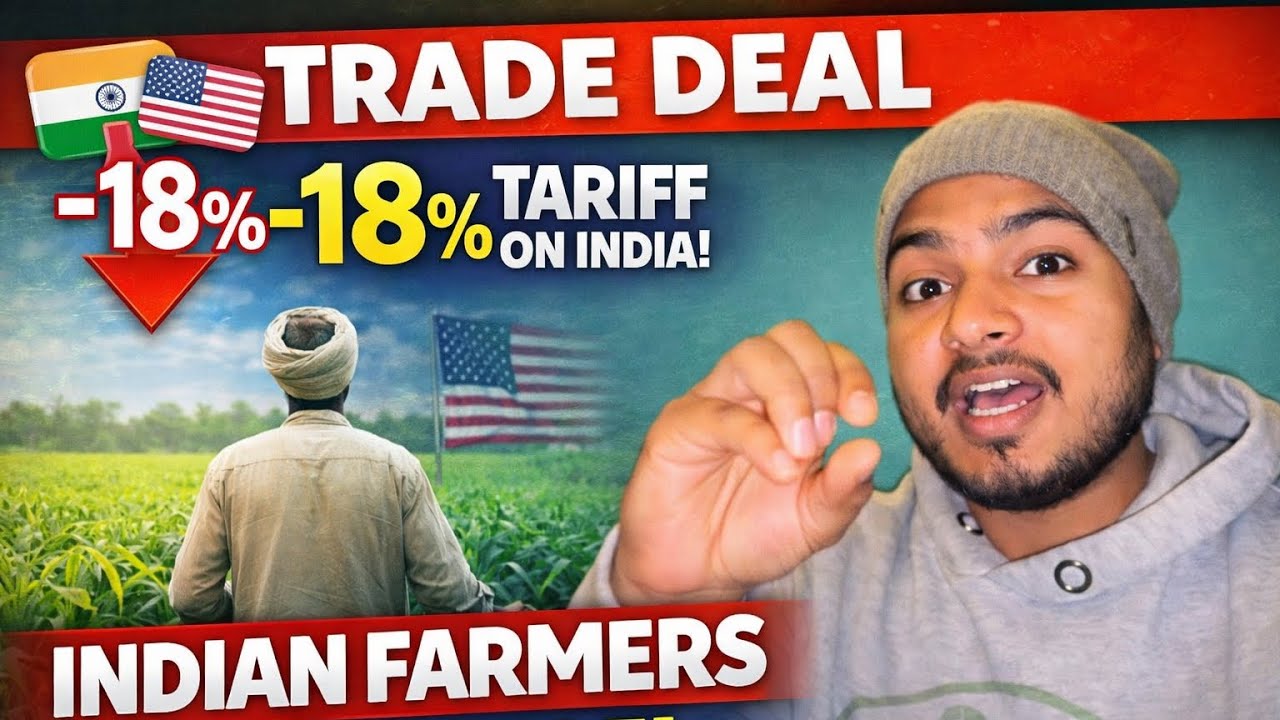 India–US Trade Deal Shock 😳 क्या किसानों की खेती खतरे में