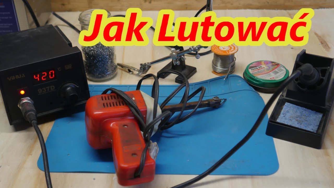 Jak lutować przewody i nie tylko!
