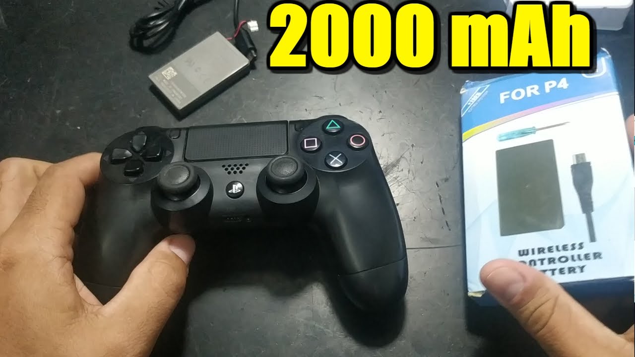 COMPREI UMA BATERIA DE CONTROLE NO MERCADO LIVRE PARA PS4 !