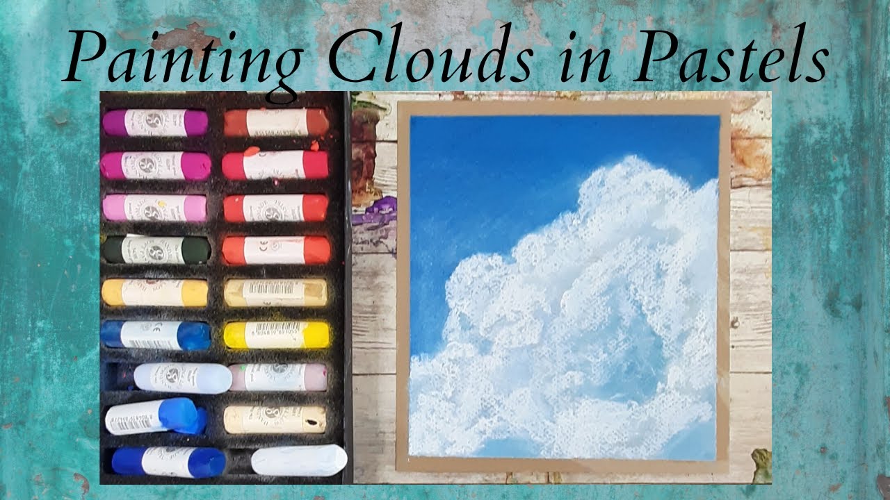 Painting CLOUDS with Mungyo Gallery Artists' Handmade Soft Pastels