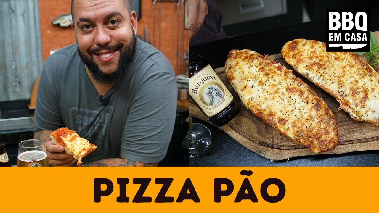 PIZZA PÃO - A MELHOR PIZZA DO MUNDO!
