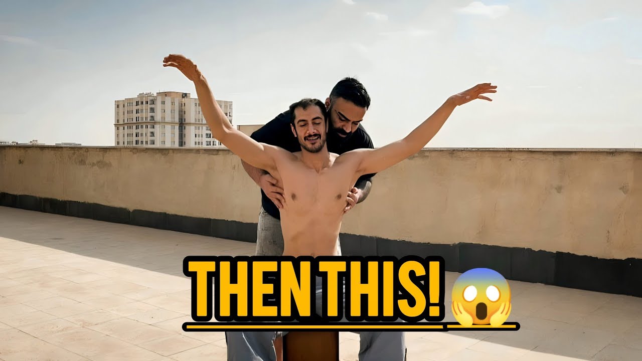 I Was Massaging This ATHLETE on a Rooftop... Then THIS Happened! 💪😱