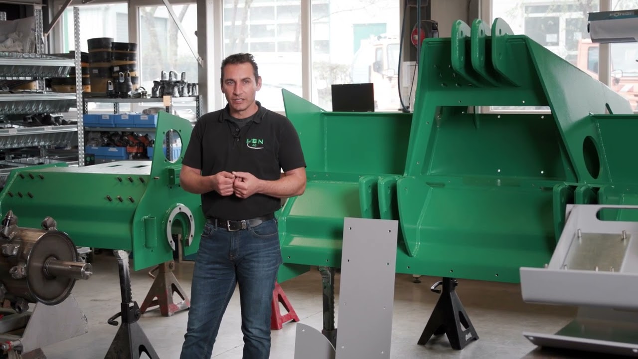 Wegepflege mit der WPF 200 leicht gemacht! | HEN AG #henag #wegepflege