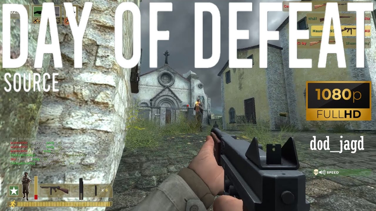 Day of Defeat Source - Professional Assault - dod_jagd (20-18) (26.3.2023 Gameplay) [1080p60FPS]
