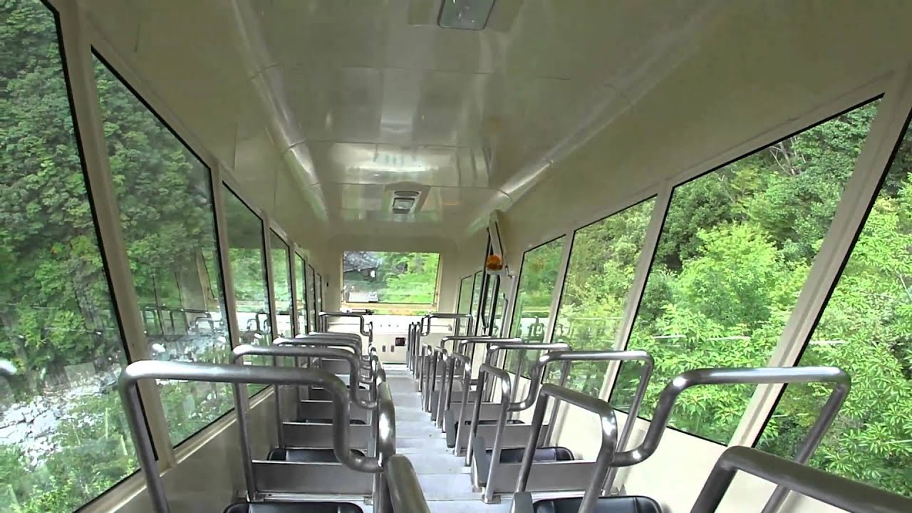 祖谷温泉 ケーブルカー登り