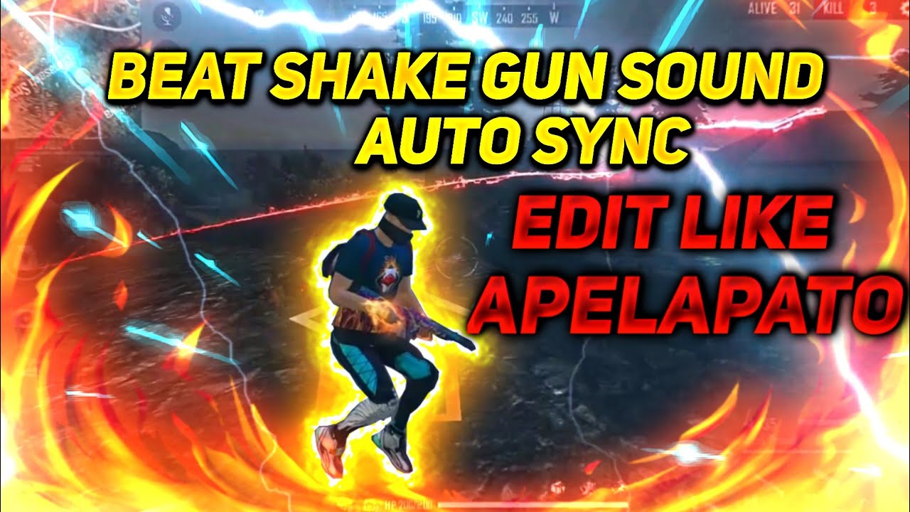 How To Edit Like APELAPATO || BEAT + SHAKE + GUN SOUND SYNC perfect add tutorial