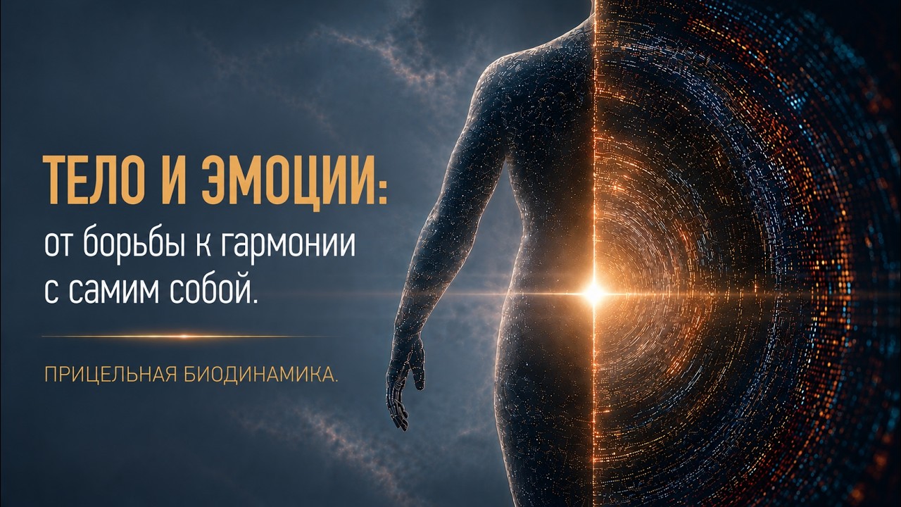 Тело и эмоции: от борьбы к гармонии с самим собой. Прицельная биодинамика.