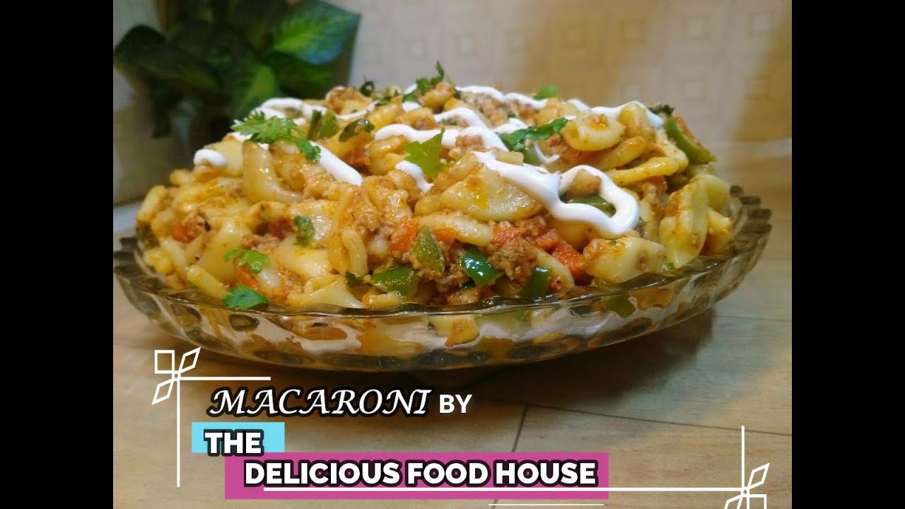 CREAMY MACARONI | UNIQUE STYLE MACARONI RECIPE | FIRST TIME IN YOUTUBE | The Delicious food house