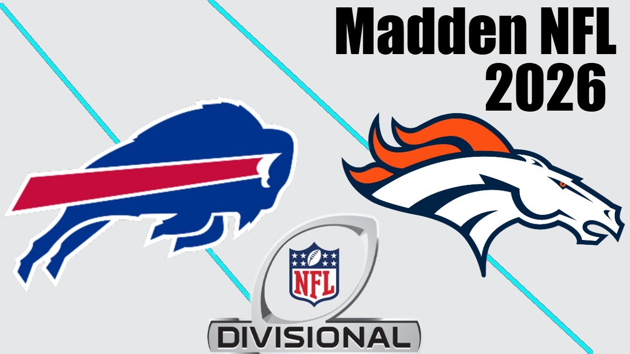Madden NFL 26 - Bills vs Broncos Divisional Round Prediction Simulation