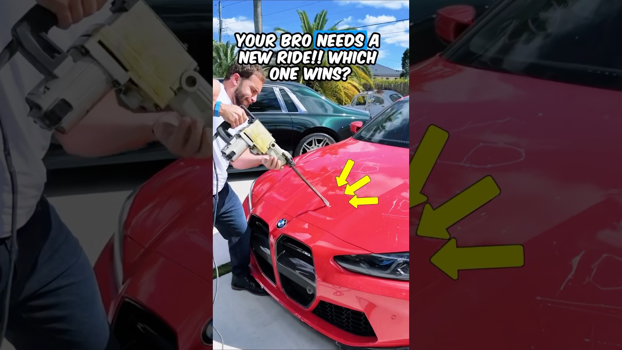 YOUR BRO NEEDS A NEW RIDE!! WHICH ONE WINS? 🤔🥲