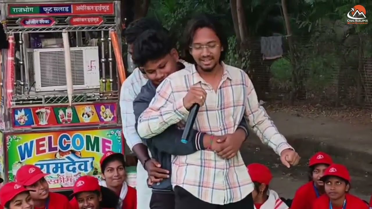 Road Safety Drama by YRC volunteers#Dist. Level YRC Study Cum Training Camp 2025,Godbhaga college