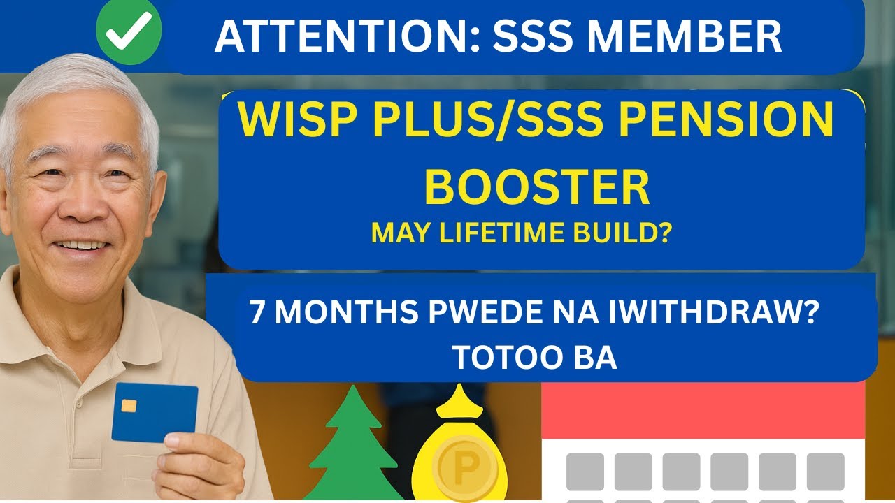 SSS PENSION BOOSTER: Totoo Bang May 5-Year Maturity Gaya ng MP2? (FULL EXPLANATION)