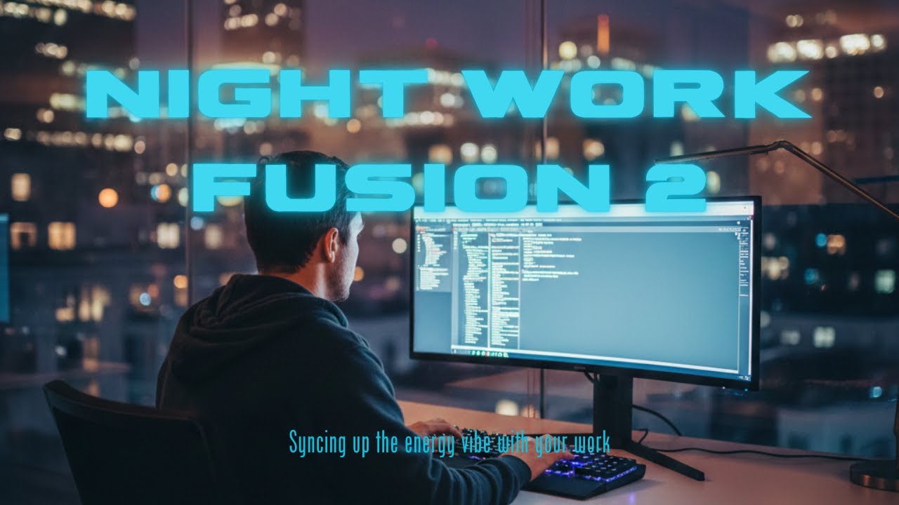 Night Drive Jazz Fusion | Night Work Fusion 2 – Deep Focus & Late Night Productivity