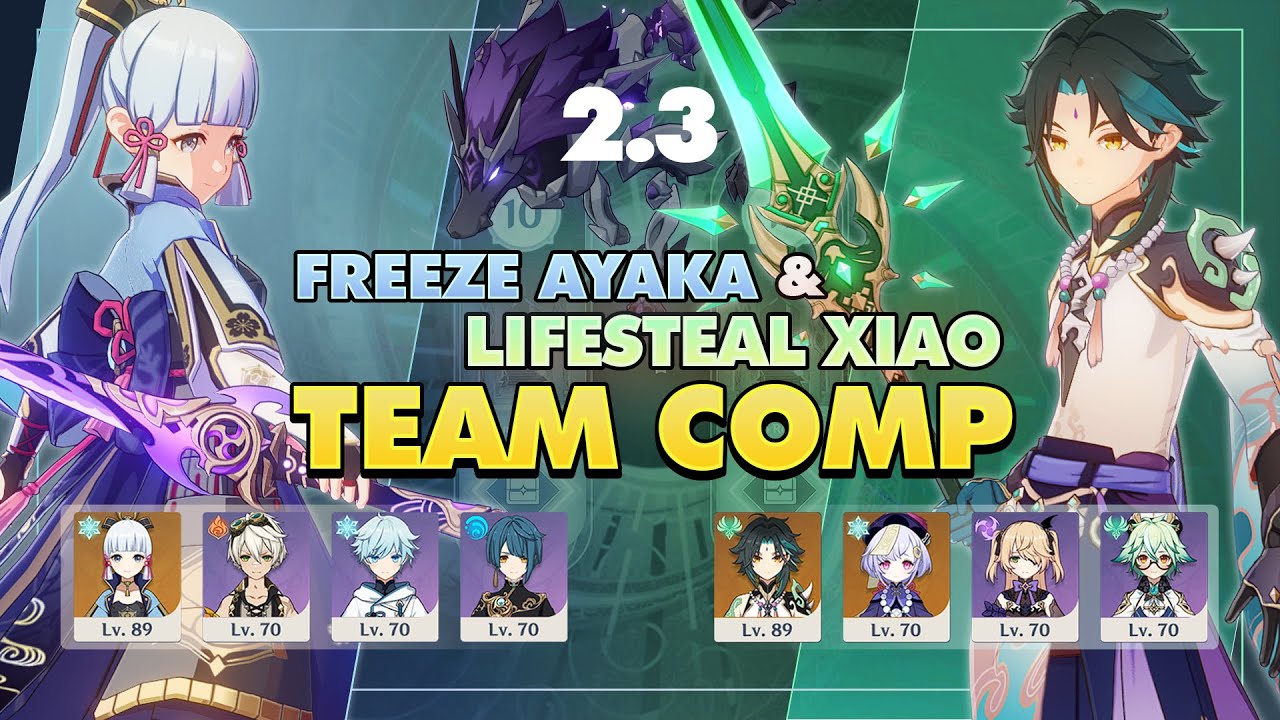 Ayaka Main DPS & Xiao Main DPS - Floor 12 Spiral Abyss 2.3 - Genshin Impact