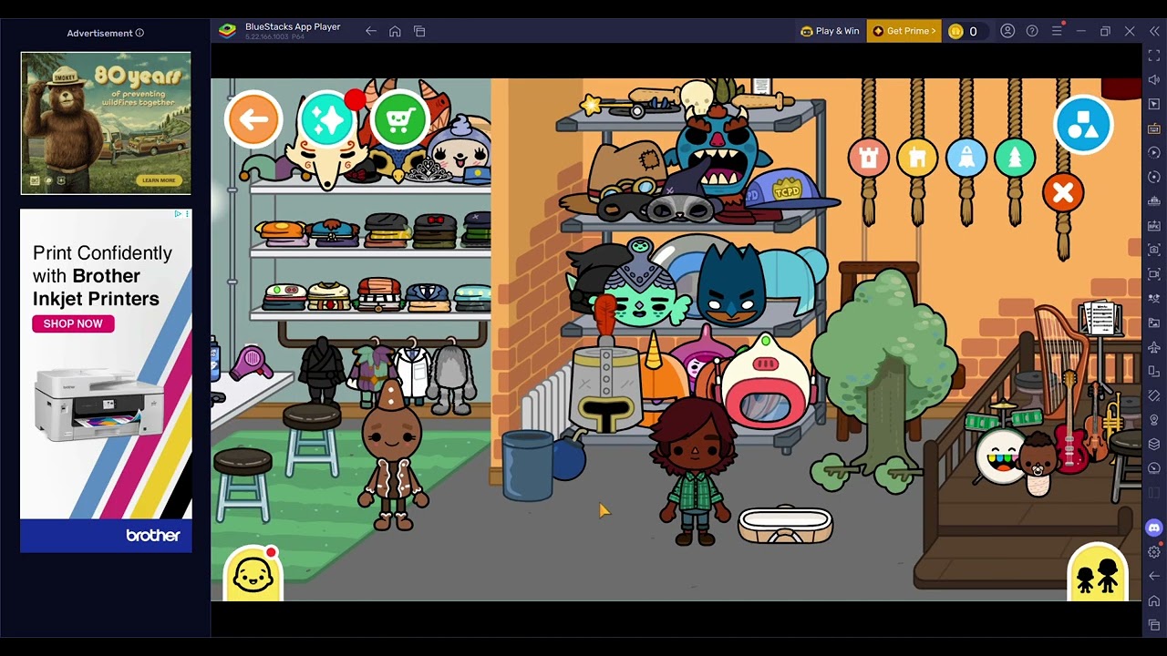 играю B toca life world