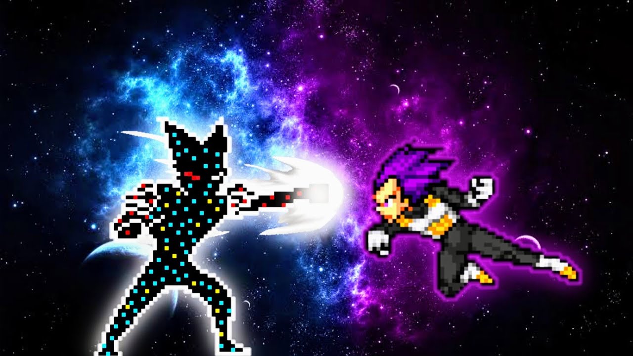 Cosmic Garou (New) VS Vegeta Ultra Ego in Jump Force Mugen😱