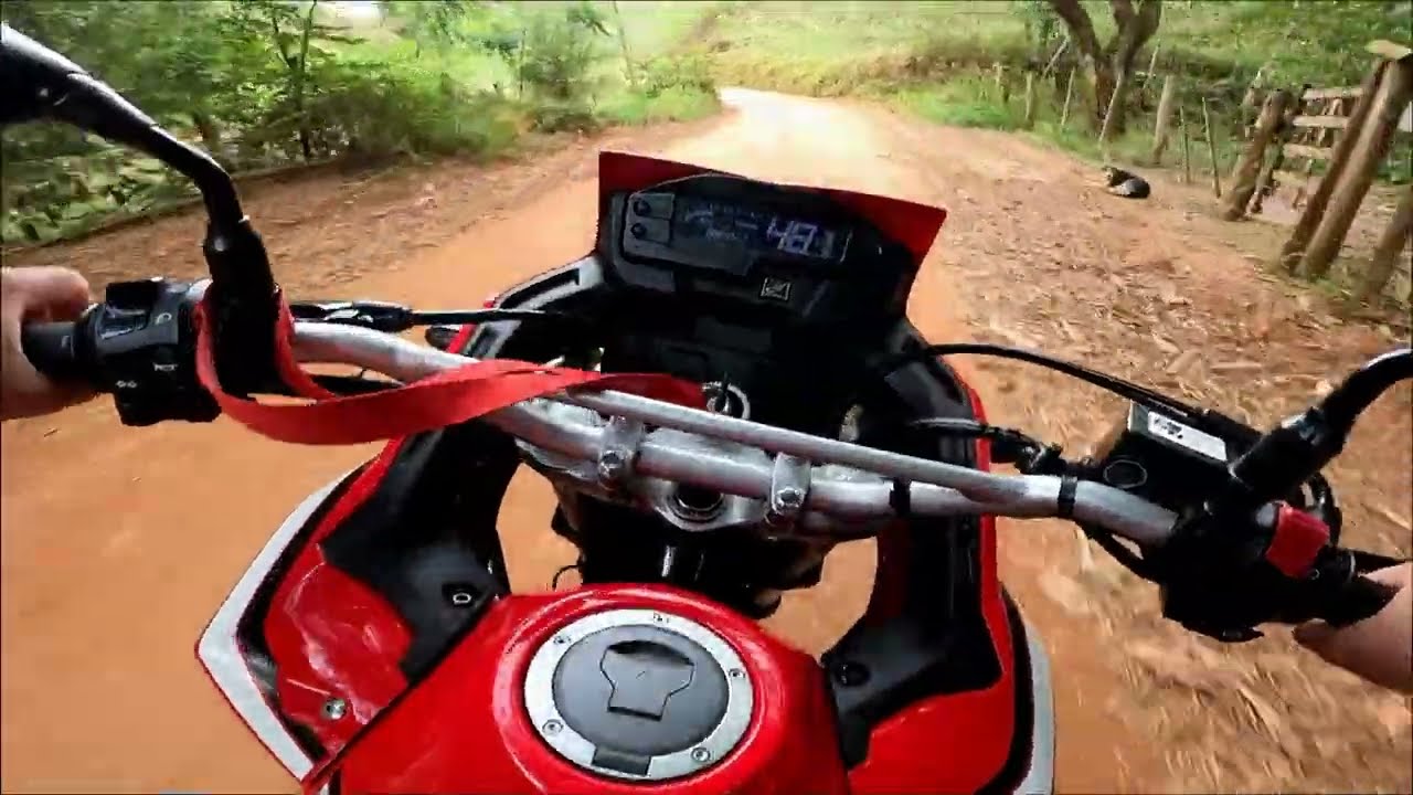 🏍️ PENSA NUMA ESTRADA COM ALGUMAS CENTENAS PEDRAS SOLTAS, PENSOU???