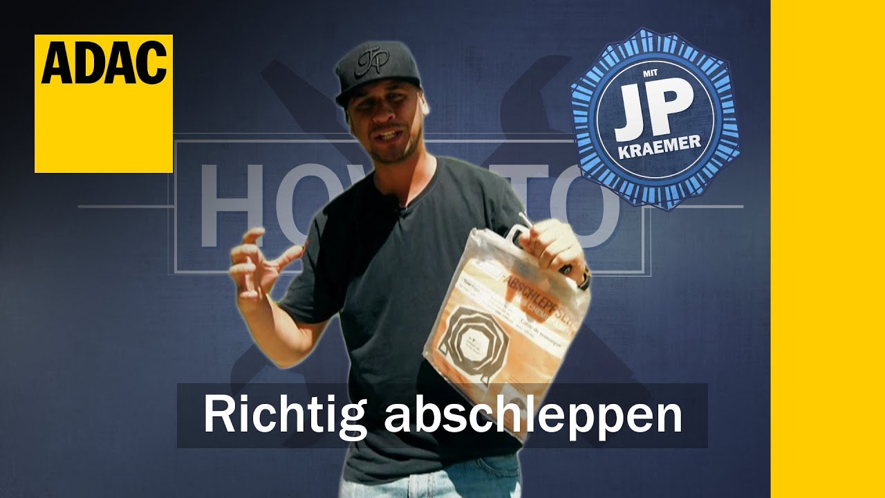 ADAC How To: Auto richtig abschleppen mit Jean Pierre Kraemer  | ADAC