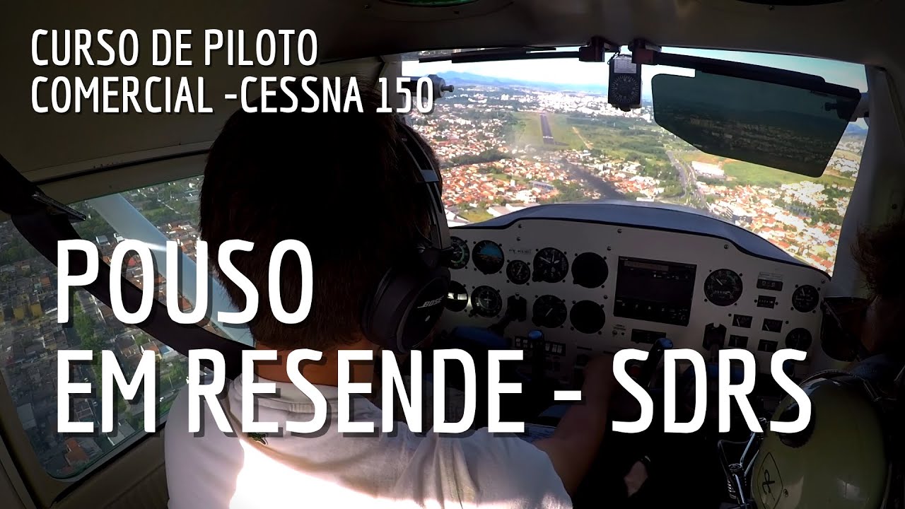 Aproximação e pouso em Resende SDRS