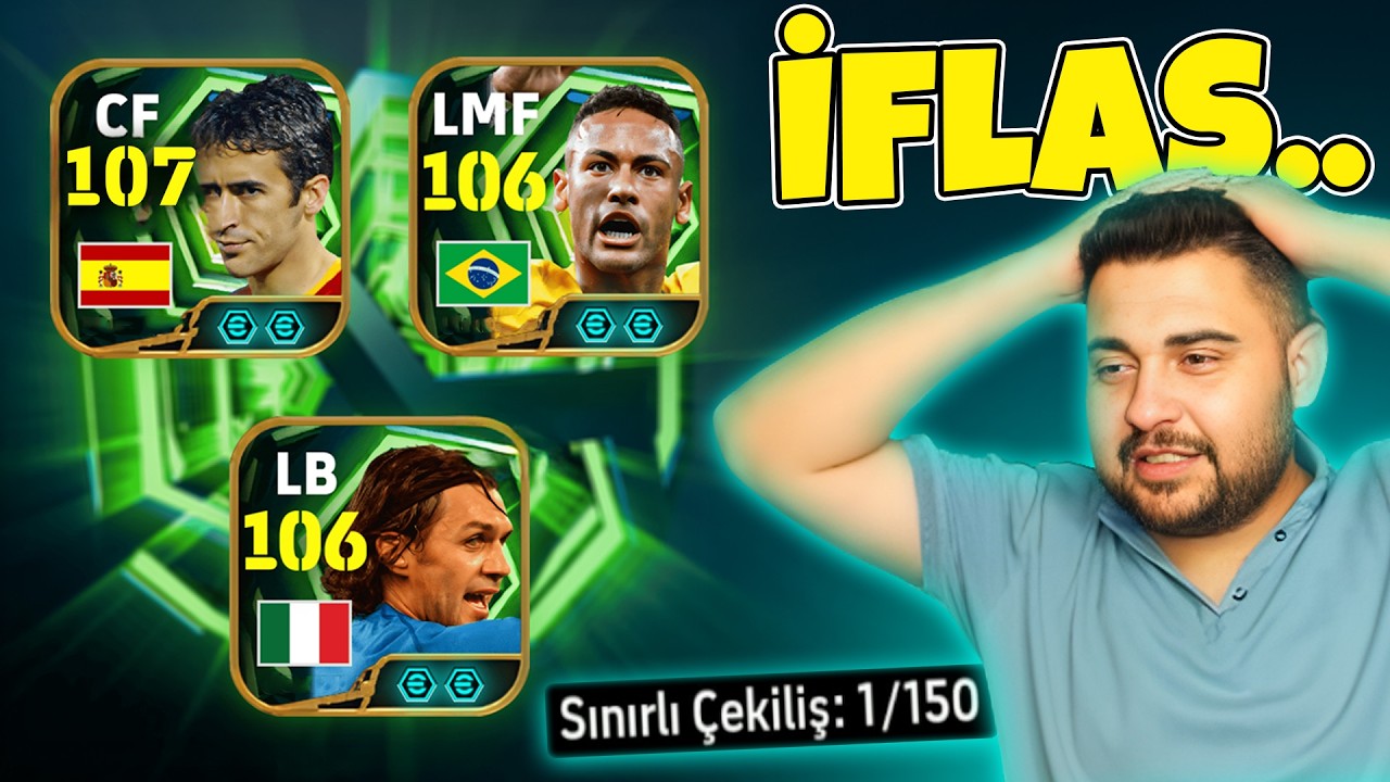 107 BOMBACI RAUL, 106 NEYMAR ve MALDINI için PAKETİ FULLEDİM! İFLAS ETTİM.. 😥 TOP AÇILIMI + DENEME!