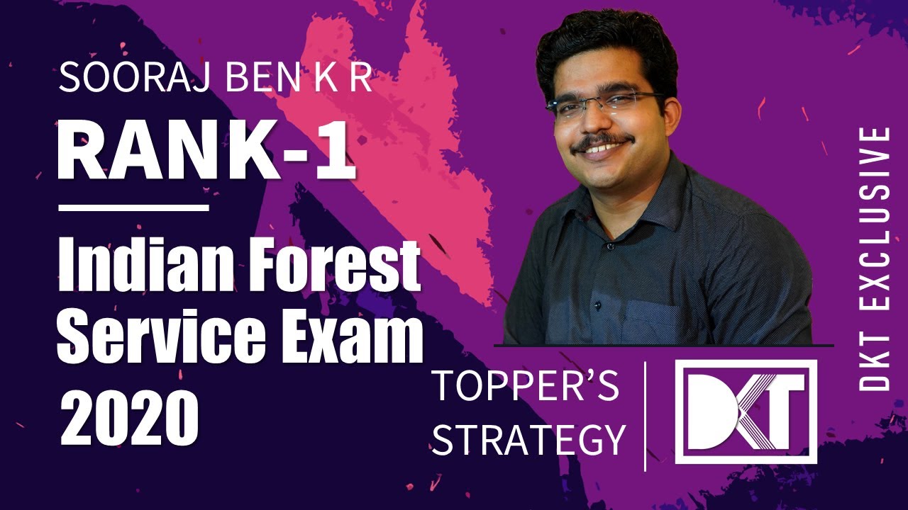 Rank 1 Indian Forest Service Exam 2020 |  Sooraj Ben's strategy | रैंक 1 IFoS सूरज बेन की स्ट्रेटेजी