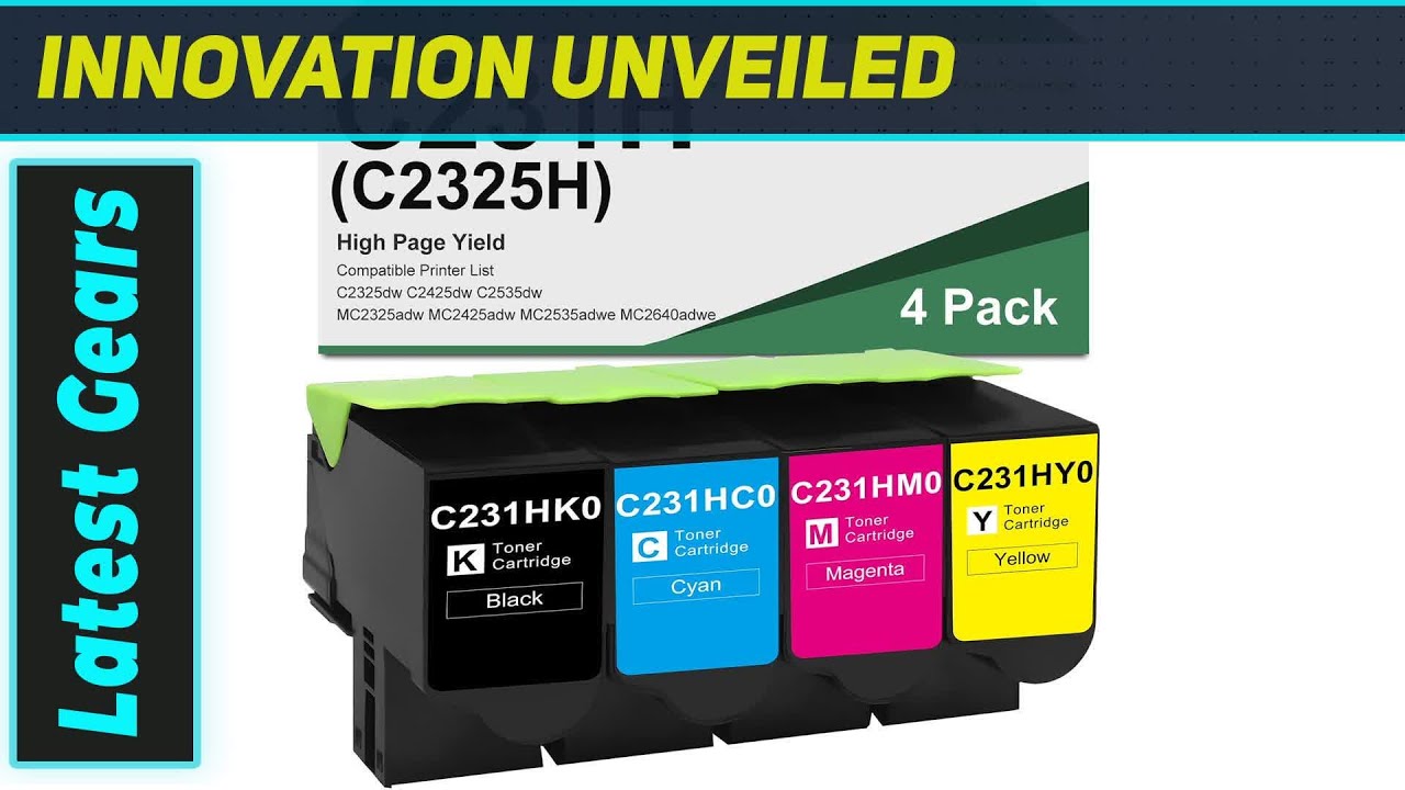 Verveoy C231H C2325H Toner: Smart Choice for Lexmark C2325 & More!