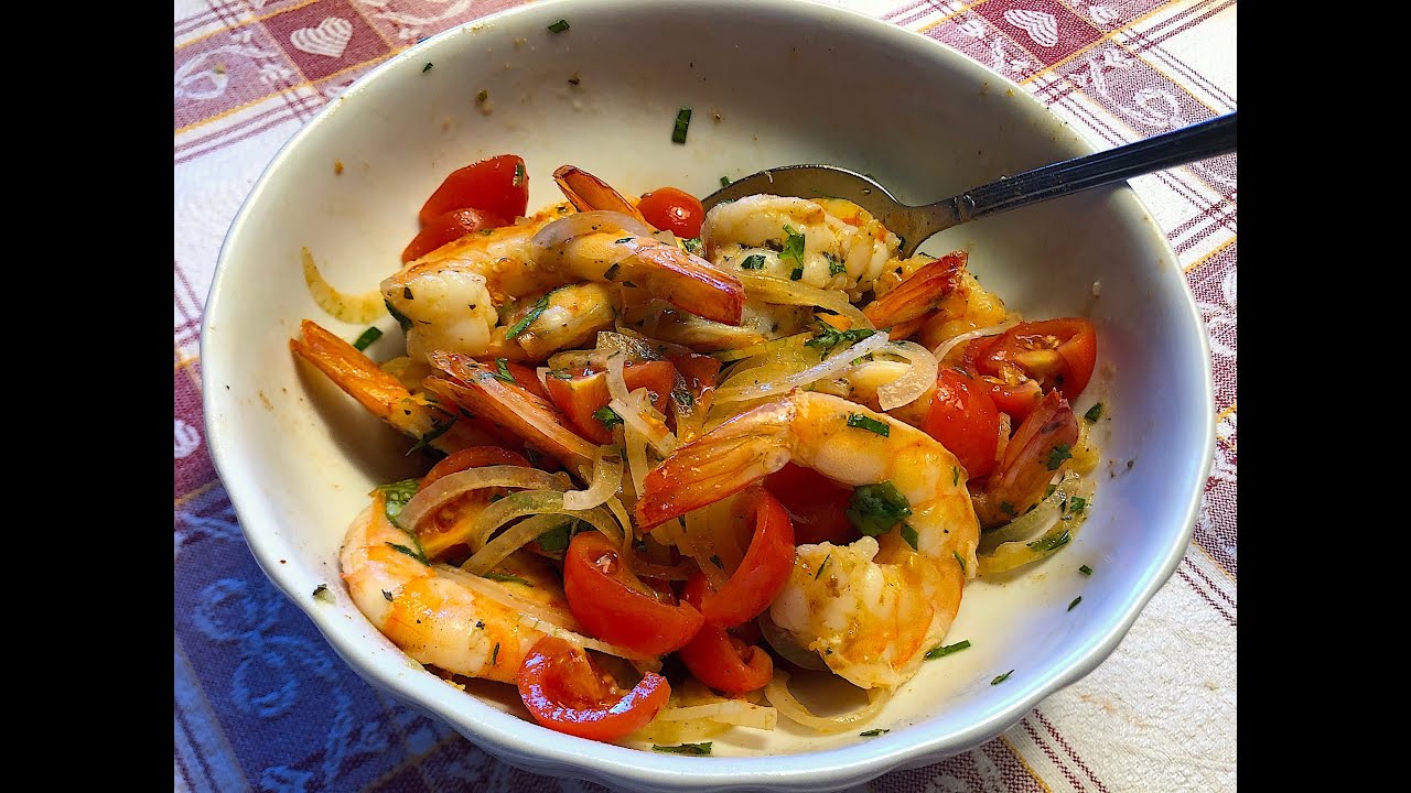 Mazzancolle alla catalana - cucinaconemidio