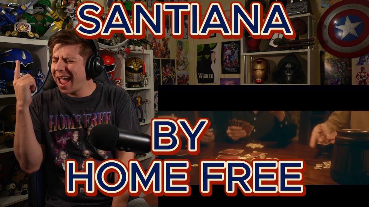 ТАКАЯ ОРИГИНАЛЬНАЯ ВЕРСИЯ!!!!!!! Слепая реакция на Home Free - Santiana