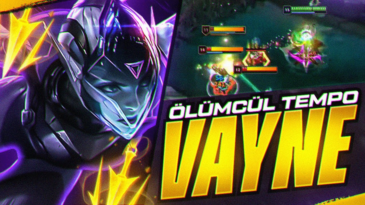 &Ouml;L&Uuml;MC&Uuml;L TEMPO KENDİNİ CAİTLYN SANAN VAYNE | Adroit LoL