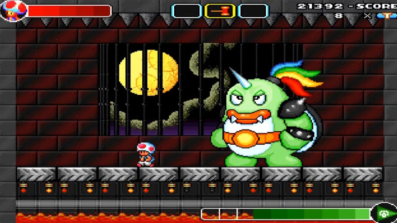Toad Strikes Back HD 100% World 2: Stardust Quarry
