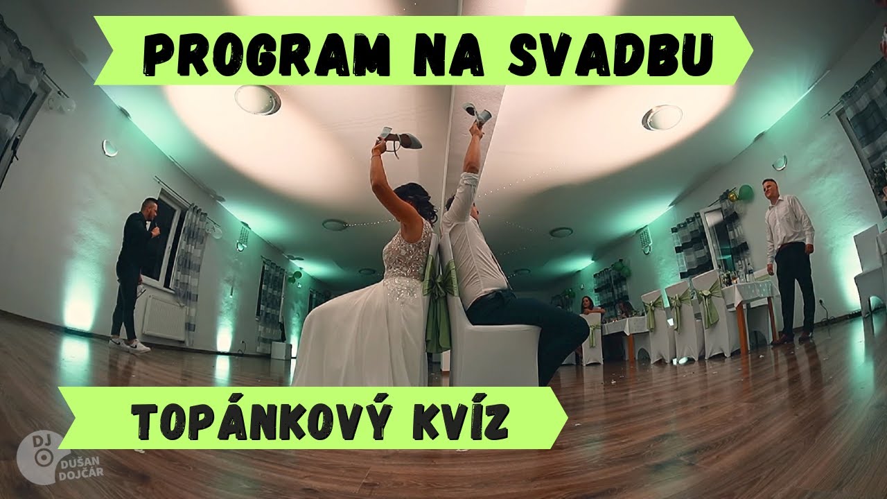 Topánkový mladomanželský kvíz - Moderátor Dušan Dojčár