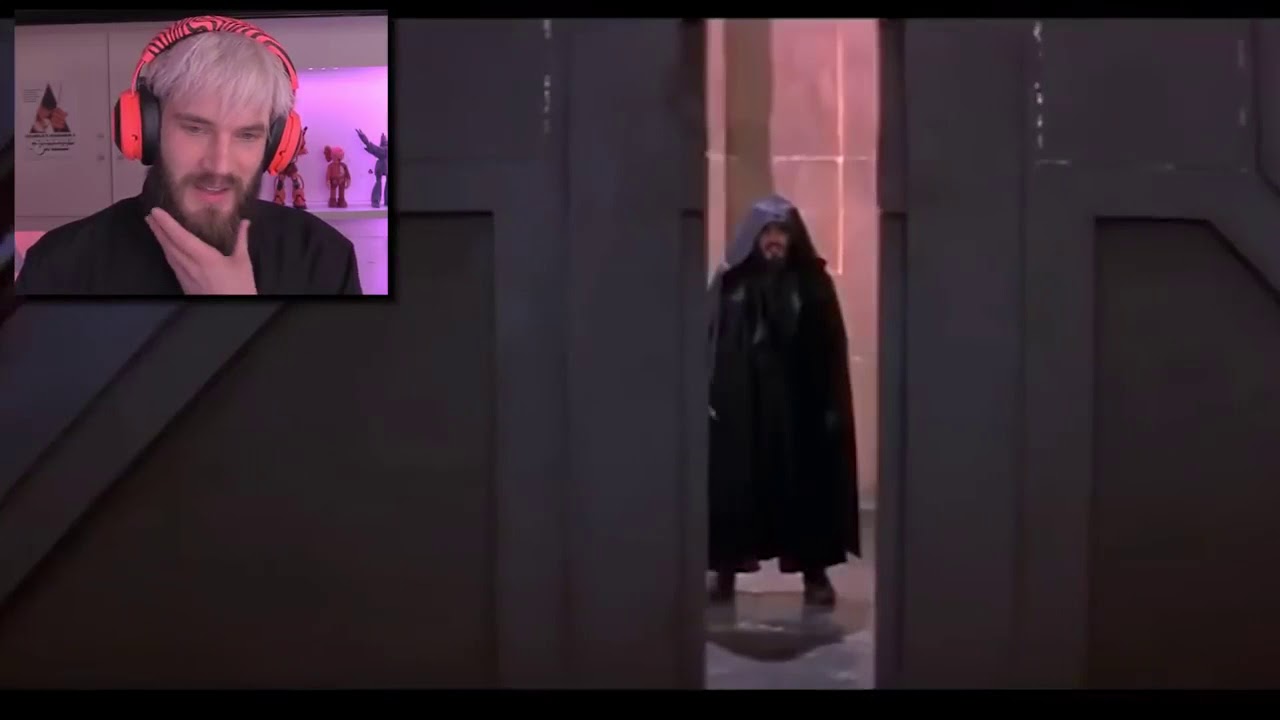 The pewdiepie Menace (Green Screen Challenge) Reaction.