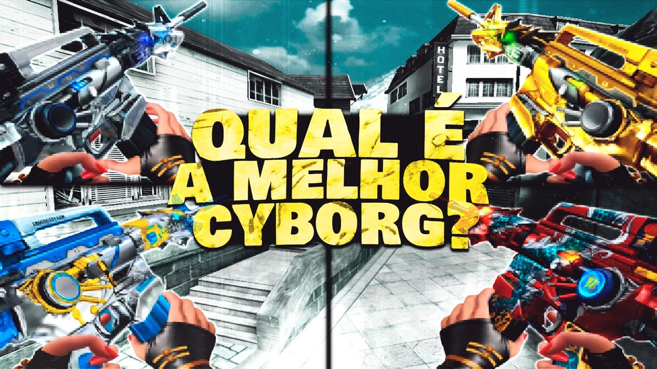 COMPARATIVO M4A1 CYBORG! EXISTE UMA MELHOR OU É PURA LENDA? 🤯 | CrossFire