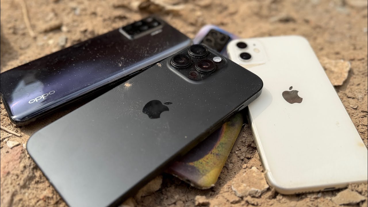 I Found 4 Smartphones in Trash Dirt 😱 (iPhone 16 Pro Max Buried!)