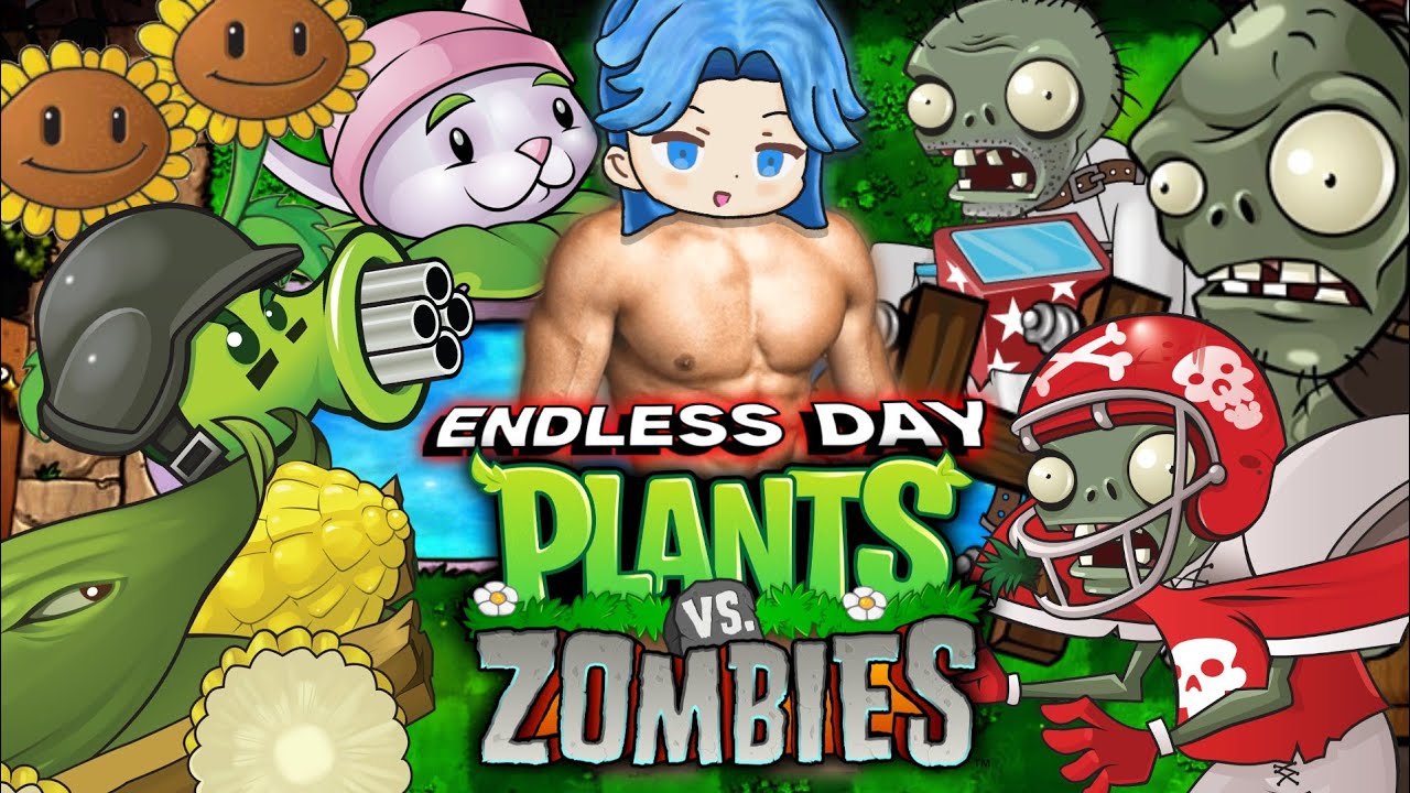 🔴 AKU MENAMATKAN SURVIVAL DAN COBA TANAMAN KEREN DAN MENGERIKAN !!! - Plants vs Zombies Indonesia