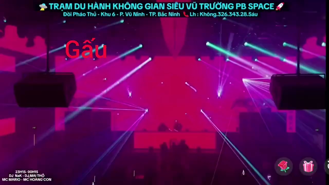 DJ Nax  ft Sexy DJ Mai Thỏ live tại pb Space BN 18-10-25
