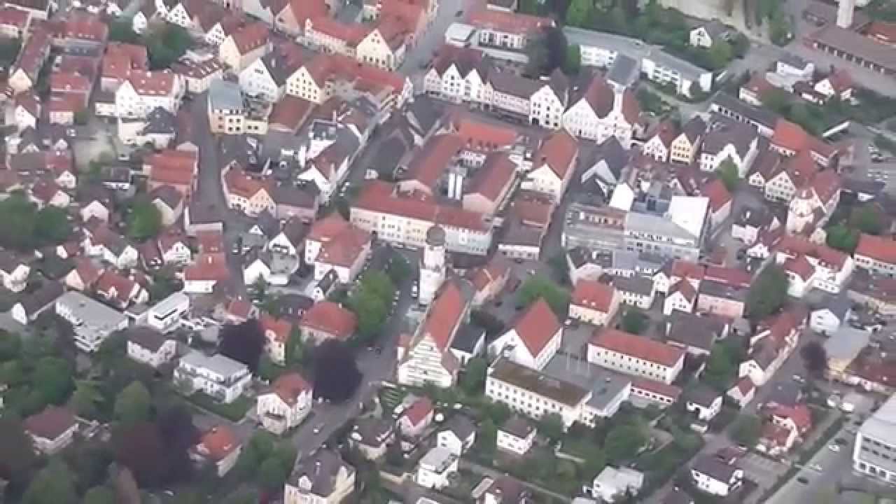 Ballonfahrt über Aichach