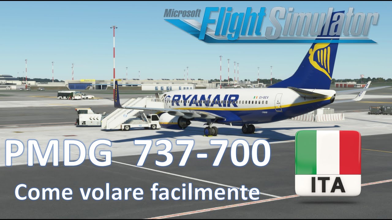 Boeing 737 PMDG guida rapida italiano [FS2020]