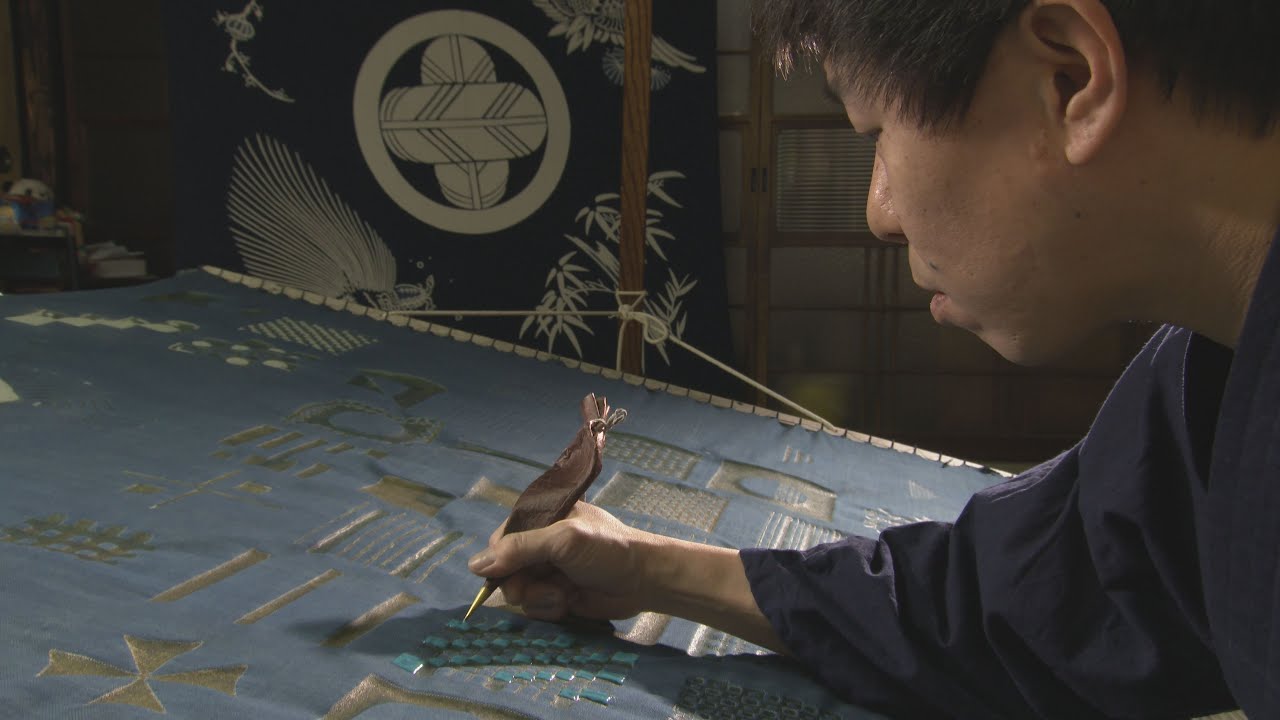 ＴＡＫＵＭＩ – 山陰の創造者たち – SEASONⅡ♯21　筒描藍染／長田茂伸・匡央（出雲市）