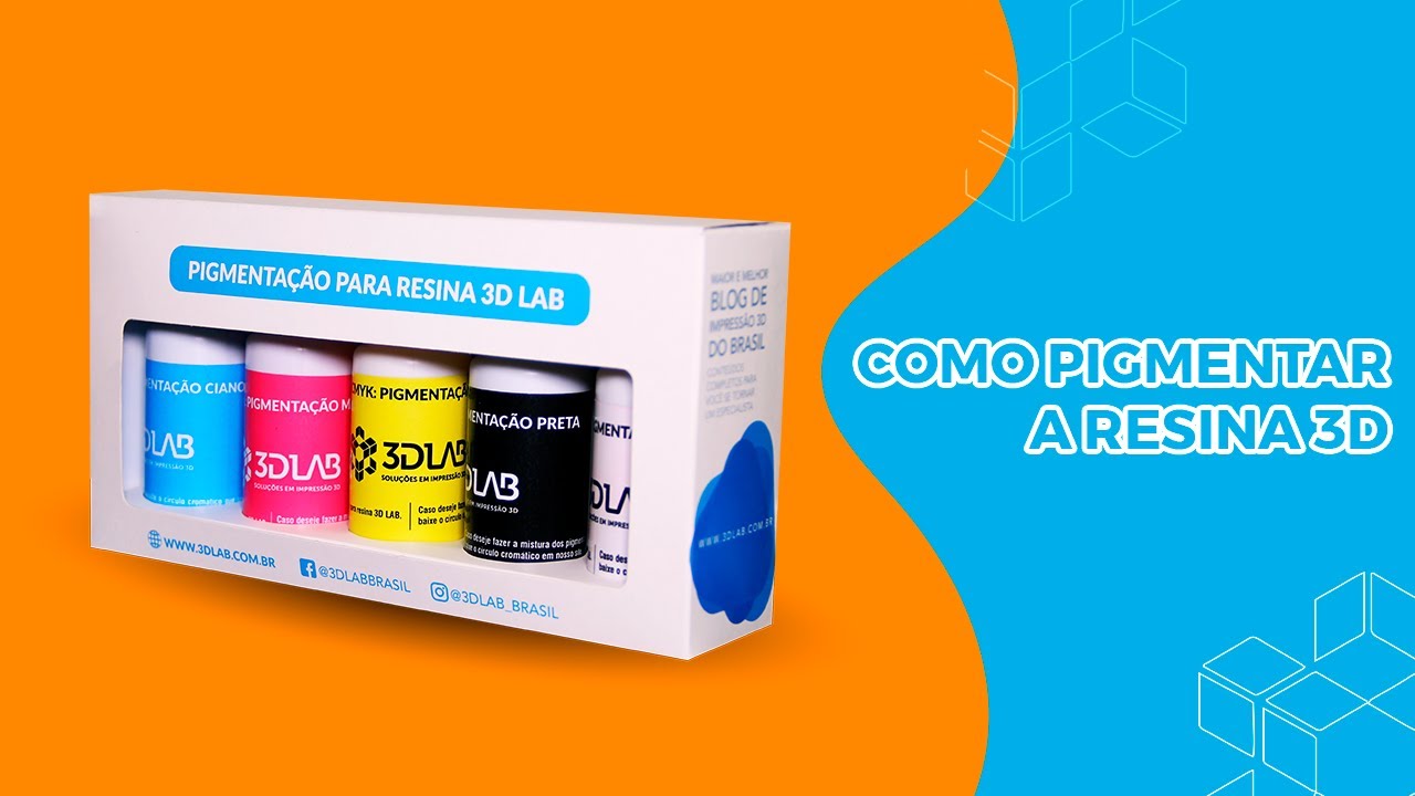 Como pigmentar a resina 3D? Descubra agora!