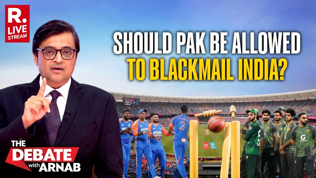 Debate With Arnab LIVE: Pak Tries To Blackmail India In The Name Of T20 World Cup