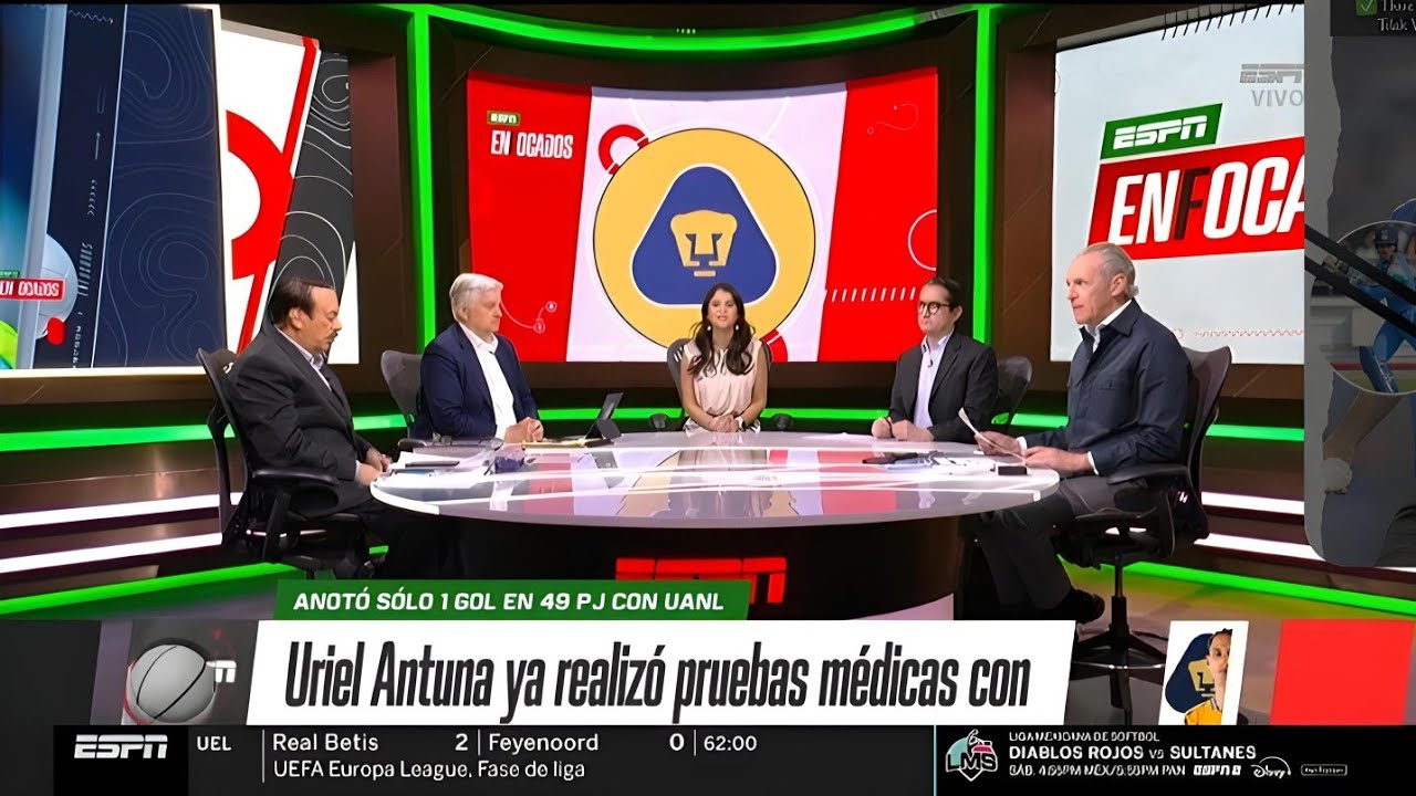 🚨 Noticias de última hora Pumas : ¿Qué aportará Uriel Antuna en Pumas?