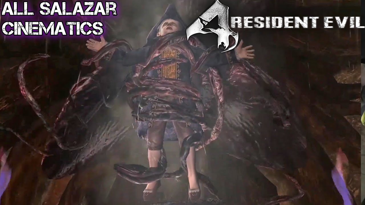 Resident Evil 4 — все сцены с Салазаром