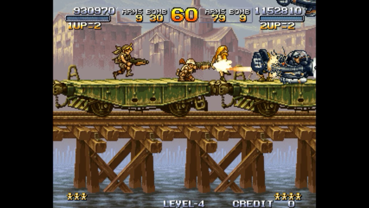 Metal Slug X - 2 Jugadores (2P) - 1cc - No Miss