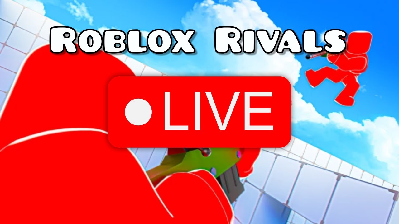 🔴Roblox Rivals LIVE🔴