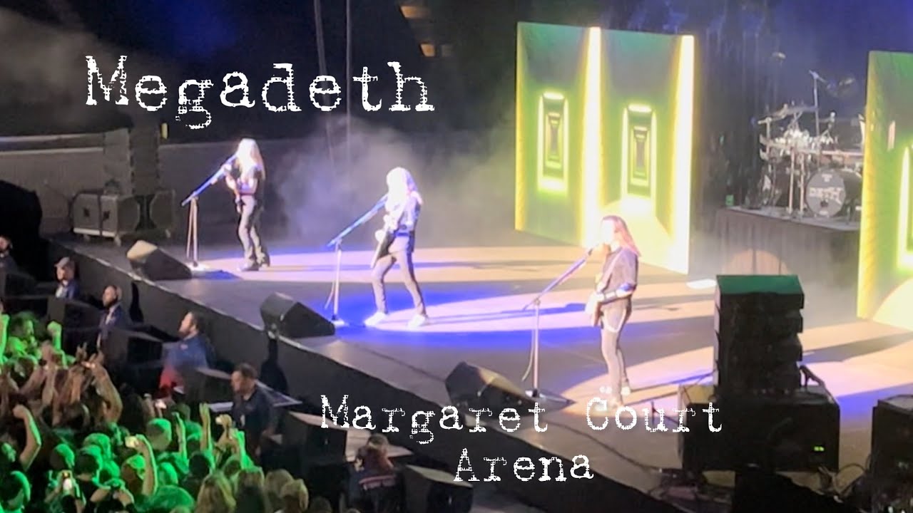 Megadeth Margaret Court Arena All Clips